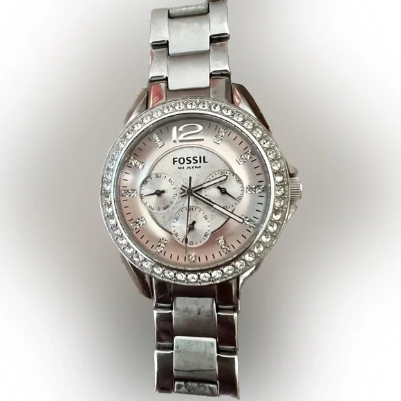 Fossil | Accessories | Fossil Wrist Watch Pink Face With  display picture 2